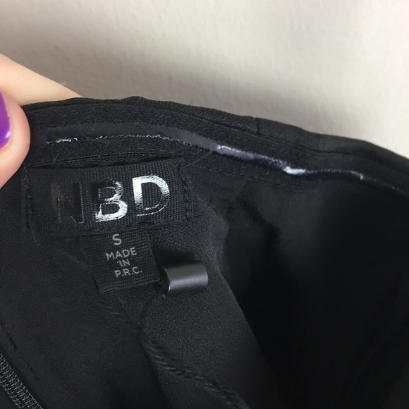 NBD | Black Strapless Midi Dress - E21 - Picture 6 of 7